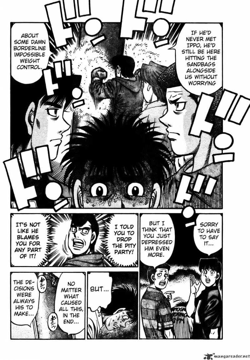 Hajime no Ippo: Fighting Spirit, Chapter 805 image 14